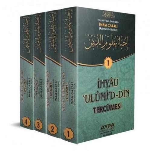 İhyau Ulumid Din Tercümesi - 4 Cilt Takım (Ciltli)