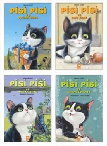 Pisi Pisi Seti - 4 Kitap Takım