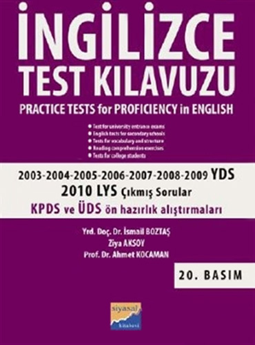 İngilizce Test Kılavuzu - Practice Tests for Proficiency in English