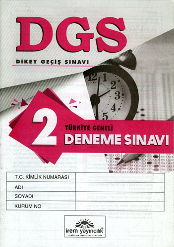 DGS Türkiye Geneli Deneme Sınavı 2