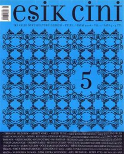 Eşik Cini Sayı: 5 İki Aylık Öykü Kültürü Dergisi