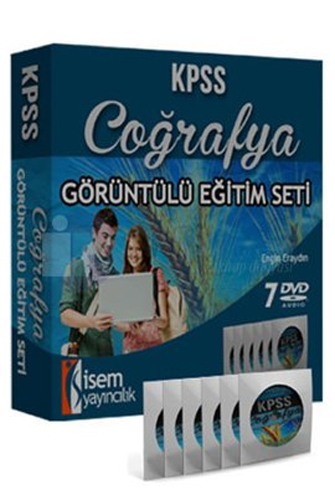 KPSS Coğrafya Görüntülü Eğitim Seti 2016 - 7 DVD