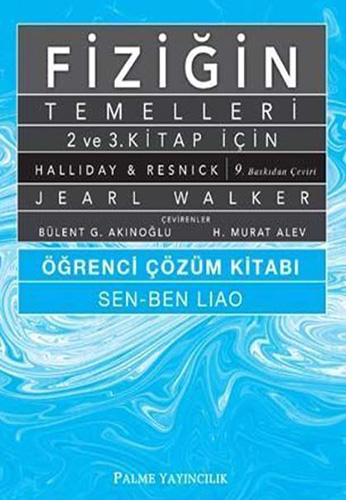 Fiziğin Temelleri 2 ve 3. Kitap İçin Öğrenci Çözüm Kitabı