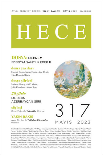 Hece Aylık Edebiyat Dergisi Sayı - 317