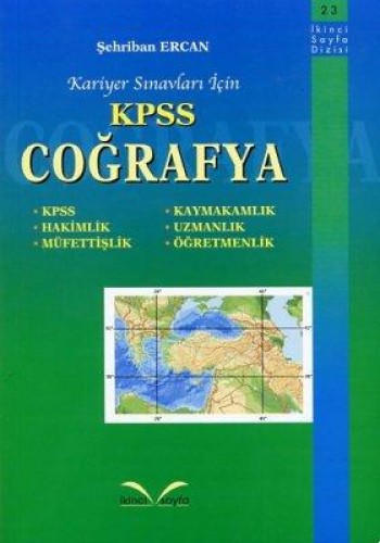 KPSS COĞRAFYA KARİYER SINAVLARI İÇİN