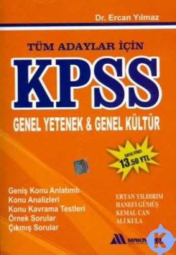 KPSS TÜM ADAYLAR İÇİN GENEL YETENEK