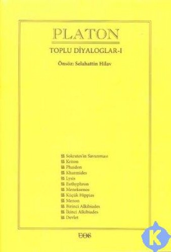 PLATON TOPLU DİYALOGLAR 1