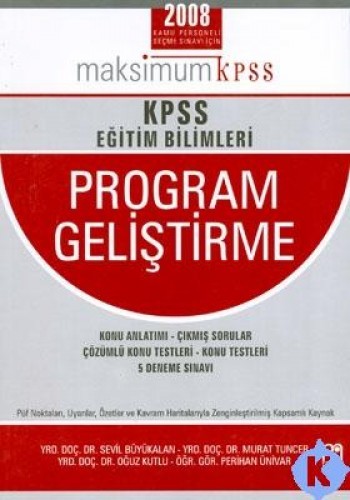 KPSS PROGRAM GELİŞTİRME