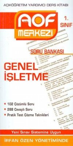 AÖF 1.SINIF GENEL İŞLETME SORU BANKASI