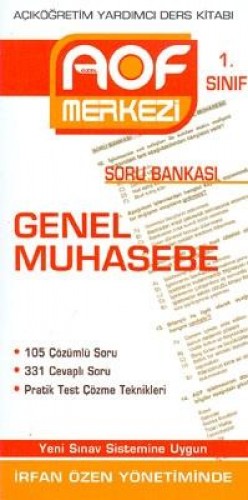 AÖF 1.SINIF GENEL MUHASEBE SORU BANK.