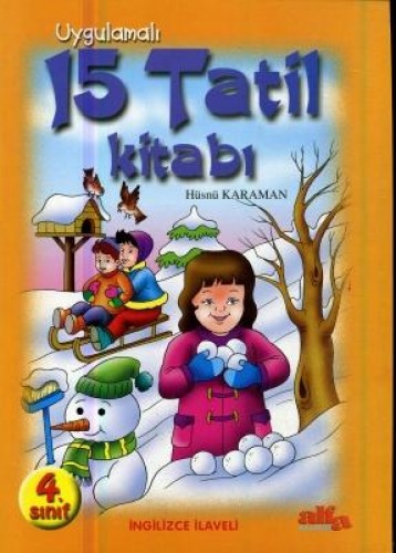 Uygulamalı 15 Tatil Kitabı - 4. Sınıf