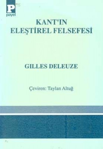 KANTIN ELEŞTİREL FELSEFESİ