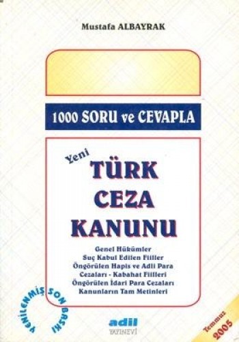 YENİ TÜRK CEZA KANUNU