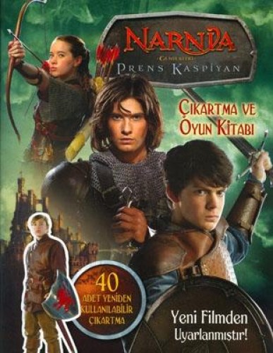 Narnia Günlükleri Prens Kaspiyan Çıkartma ve Oyun Kitabı