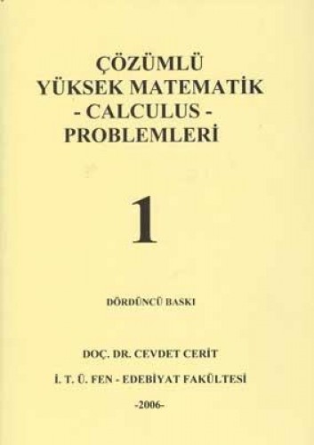 ÇÖZÜMLÜ YÜKSEK MATEMATİK PROBLEMLERİ 1