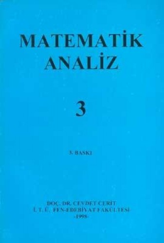 MATEMATİK ANALİZ 3 