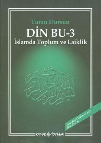 DİN BU 3 İSLAMDA TOPLUM VE LAİKLİK