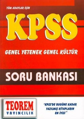 KPSS GENEL YETENEK SORU BANKASI