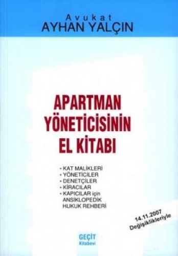 APARTMAN YÖNET. EL KİTABI