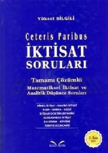 İKTİSAT SORU BANKASI CETERİS PARİBUS