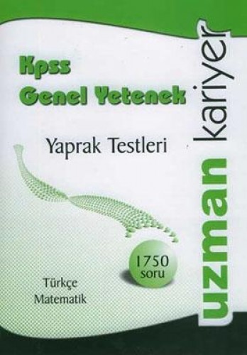 KPSS YAPRAK TEST GENEL YETENEK