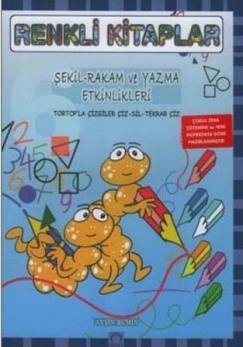 RENKLİ KİTAPLAR 6 ŞEKİL RAKAM VE YAZMA