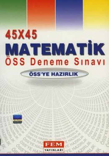 ÖSS MATEMATİK 45*45 DENEME