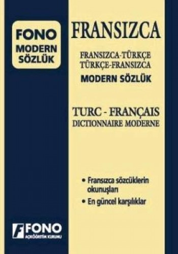 MODERN FRANSIZCA TÜRKÇE SÖZLÜK