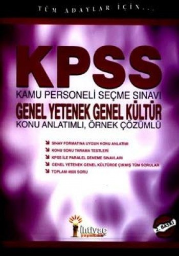 KPSS GENEL YETENEK GENEL KÜLTÜR