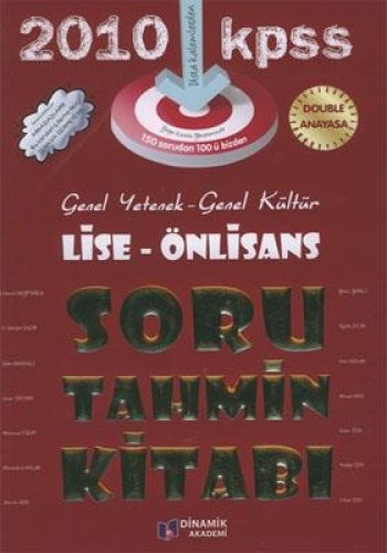 KPSS LİSE ÖN LİSANS GEN.GET.GEN.KÜL.SORU TAHMİN