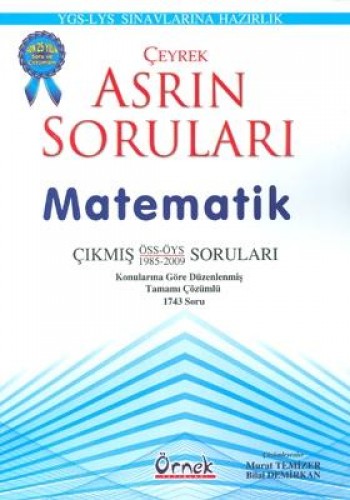 ÇEYREK ASRIN SORULARI MATEMATİK