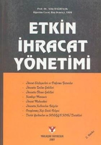 ETKİN İHRACAT YÖNETİMİ