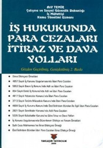 İŞ HUKUKUNDA PARA CEZALARI İTİRAZ VE DAVA