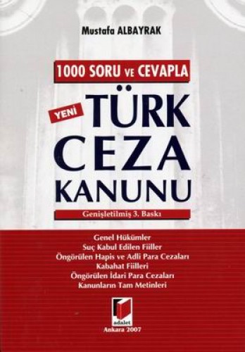 1000 SORU VE CEVAPLA TÜRK CEZA KANUNU