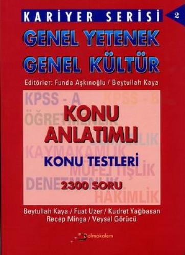 GENEL YETENEK GENEL KÜLTÜR KONU ANLAT.