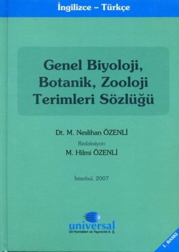 GENEL BİYOLOJİ BOTANİK ZOOLOJİ TER.SÖZ.