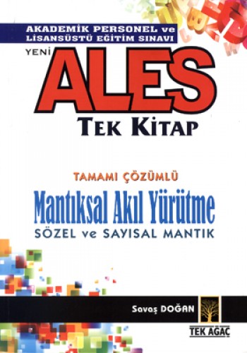 ALES SÖZELCİLER İÇİN ÖZEL SET TEK KİTAP