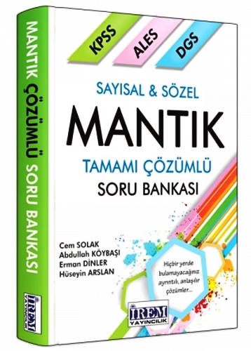 MANTIK ÇÖZÜMLÜ SORU BANKASI