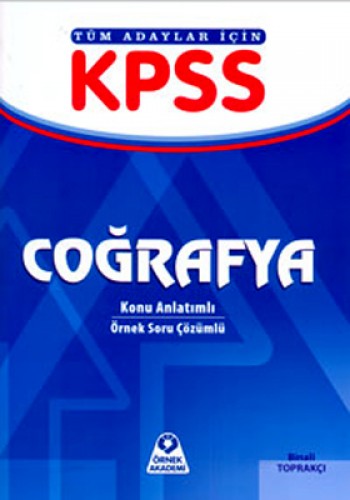 KPSS TÜM ADAYLAR İÇİN COĞRAFYA