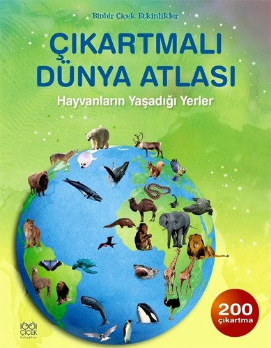 Çıkartmalı Dünya Atlası