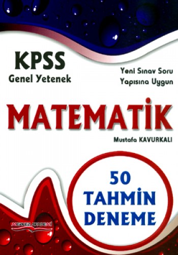 KPSS MATEMATİK 50 TAHİM DENEME