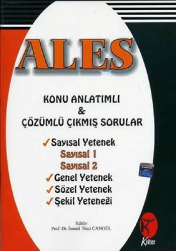 ALES KONU ANLATIMLI ÇÖZÜMLÜ ÇIKMIŞ SORULAR