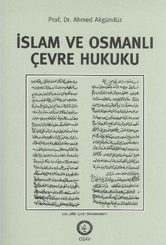 İSLAM VE OSMANLI ÇEVRE HUKUKU