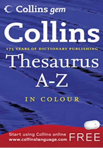 COLLINS GEM THESAURUS A-Z