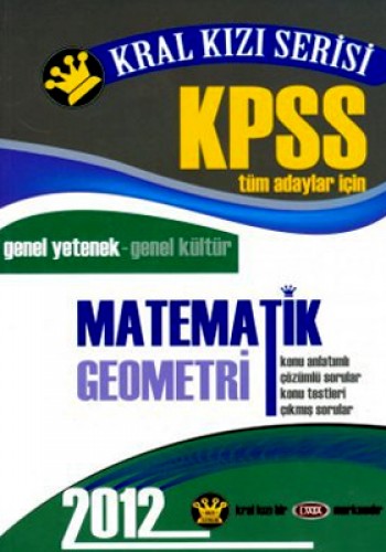 KPSS MATEMATİK KRAL KIZI SERİSİ