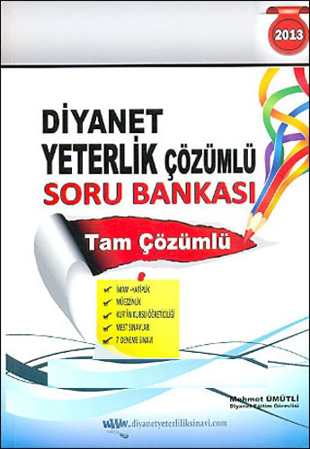 DİYANET YETERLİK ÇÖZÜM. SORU BANKASI