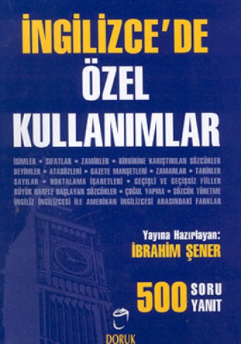 İNGİLİZCEDE ÖZEL KULLANIMLAR