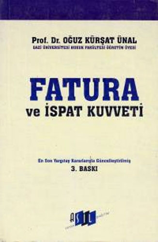 FATURA VE İSPAT KUVVETİ