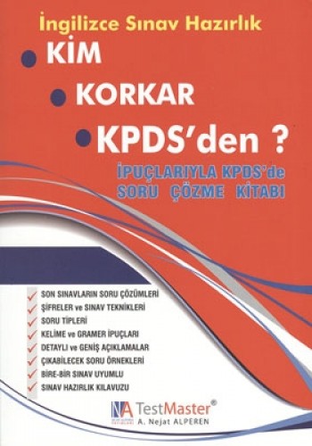 İNGİLİZCE SINAV HAZIRLIK KİM KORKAR KPDS