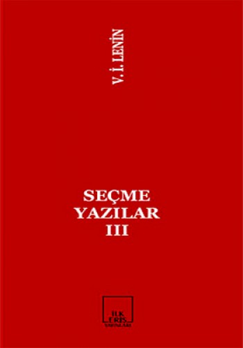 SEÇME YAZILAR III